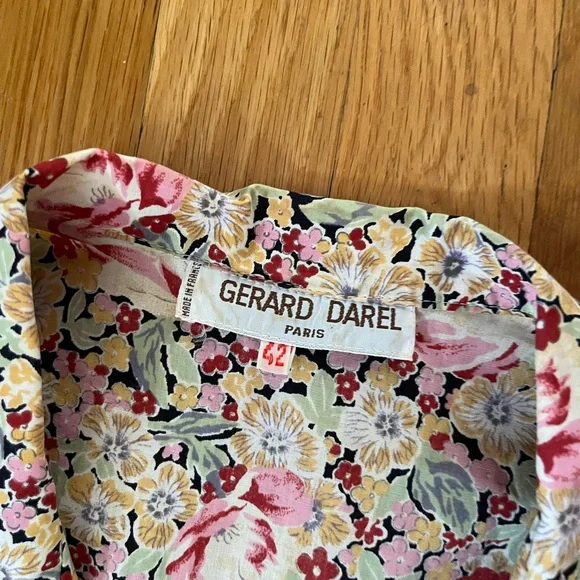 Gerard Darel Paris Multicolor Floral Dress - Picture 3 of 6